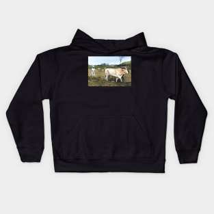 Colorized vintage photo of Mexican Farmer Kids Hoodie